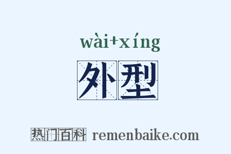外型是什么意思的图片